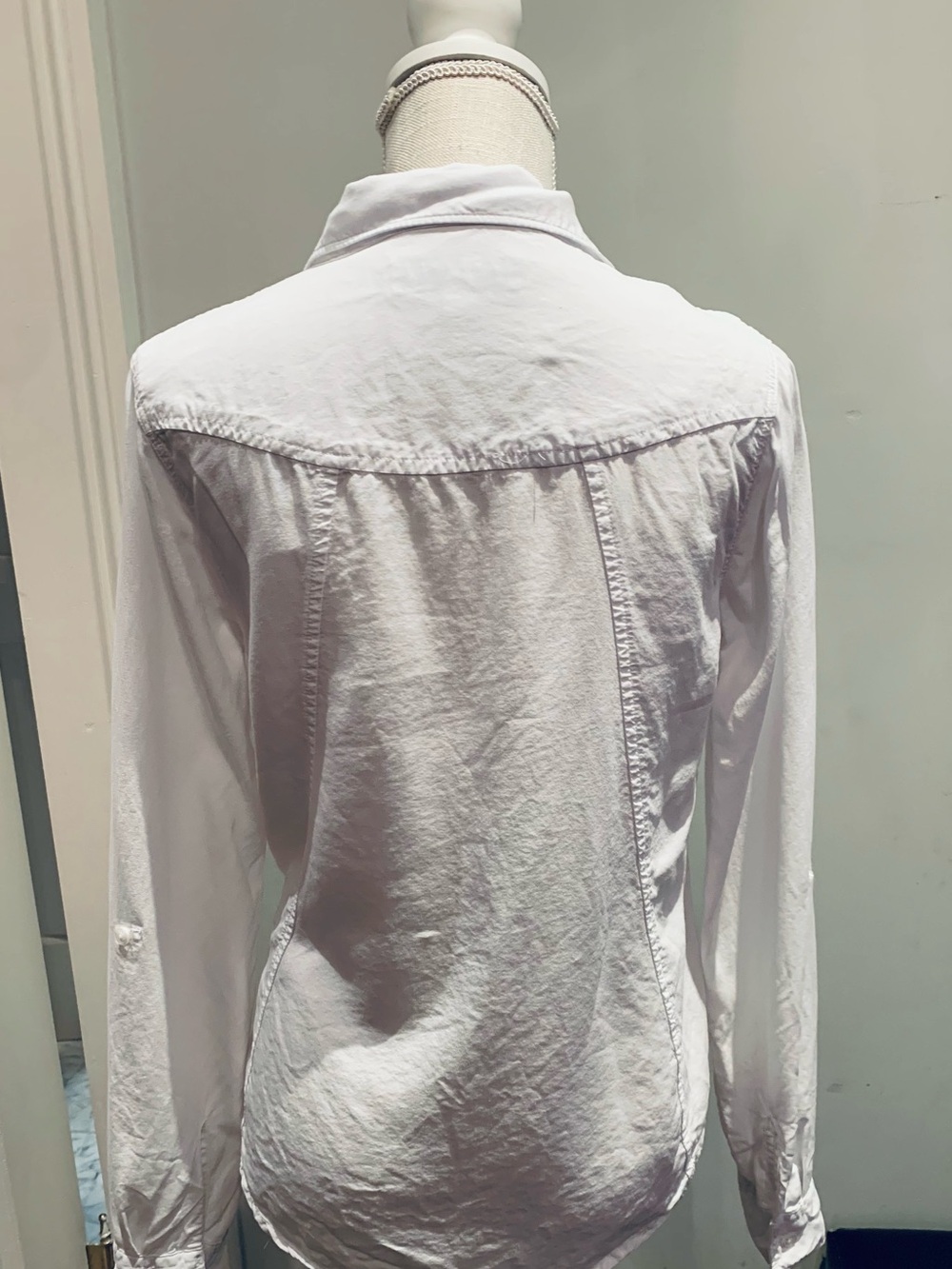 🌹FREE PEOPLE🌹THREAD+SUPPLY GINGER BUTTON DOWN BLOUSE. NWT! - Picture 4 of 12